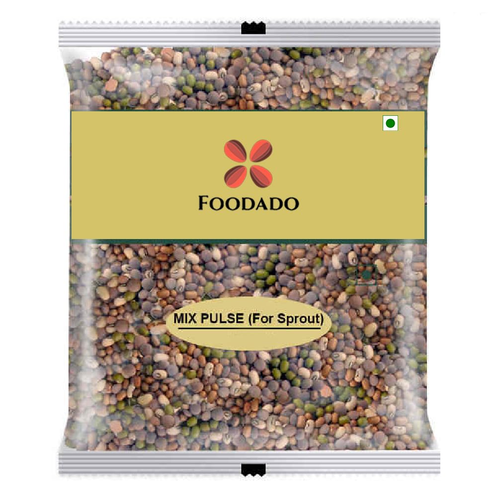 FOODADO Premium Mixed Whole Pulses for Sprouts/Sprouting Mix