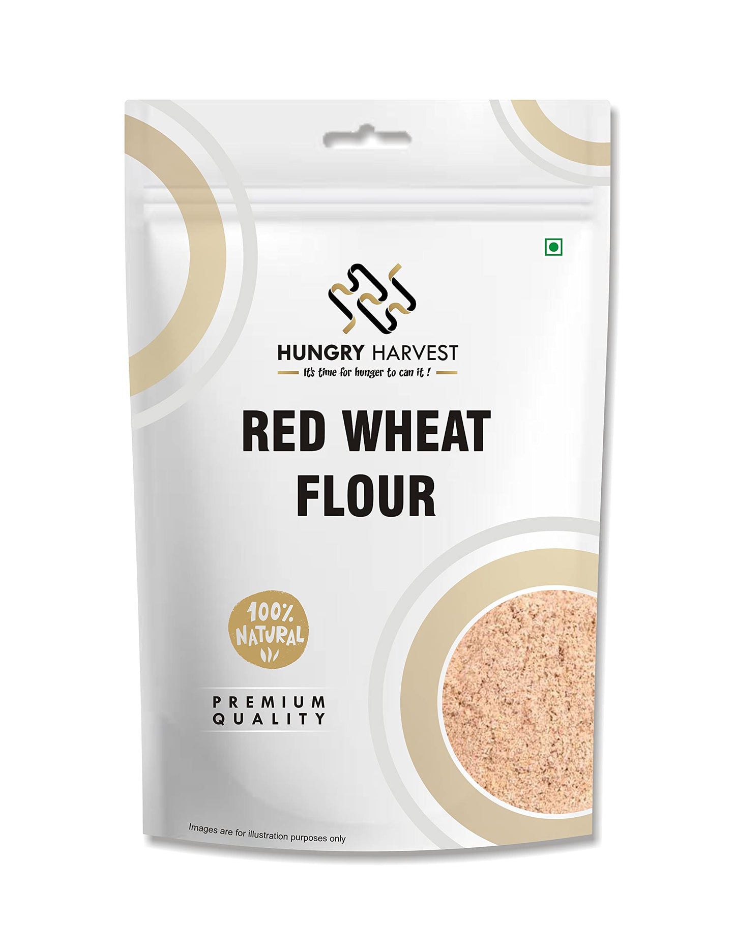Hungry Harvest Red Wheat Flour | Kharchia Wheat Flour 400g