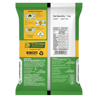 Toor Dal — 24 Mantra Organic