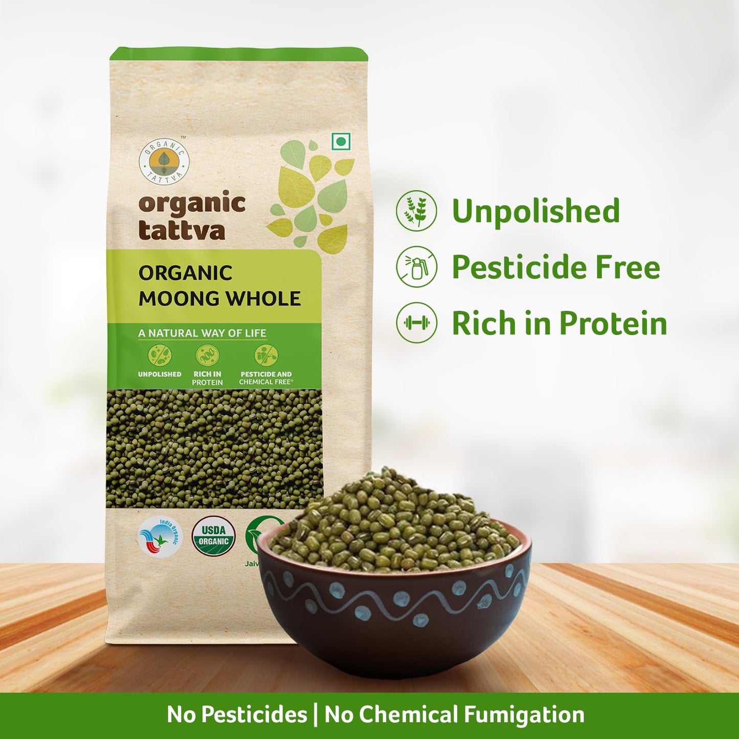 Moong Dal — Organic Tattva