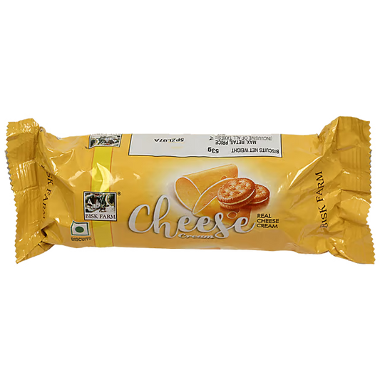 Bisk Farm Biscuits - Cheese Cream, Delicious, Teatime Snack