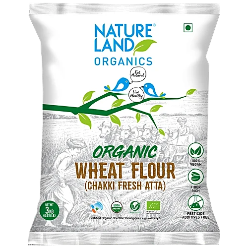 Natureland Organics – Whole Wheat (Atta)
